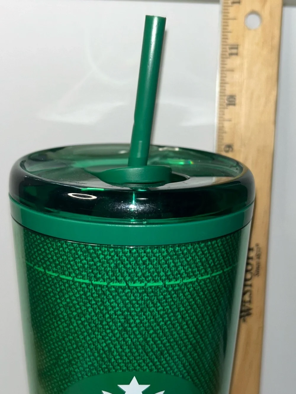 NEW Starbucks Green Apron Cup 2024 Employee EXCLUSIVE 24 oz Plastic Tumbler